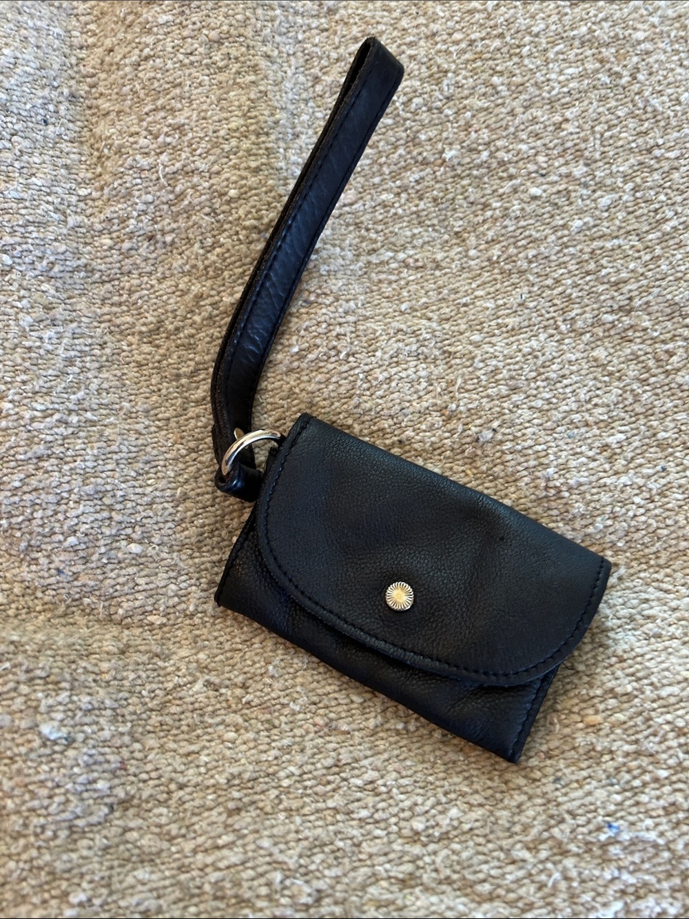 Free People Leather Wristlet Wallet - Stylish Everyday Carry